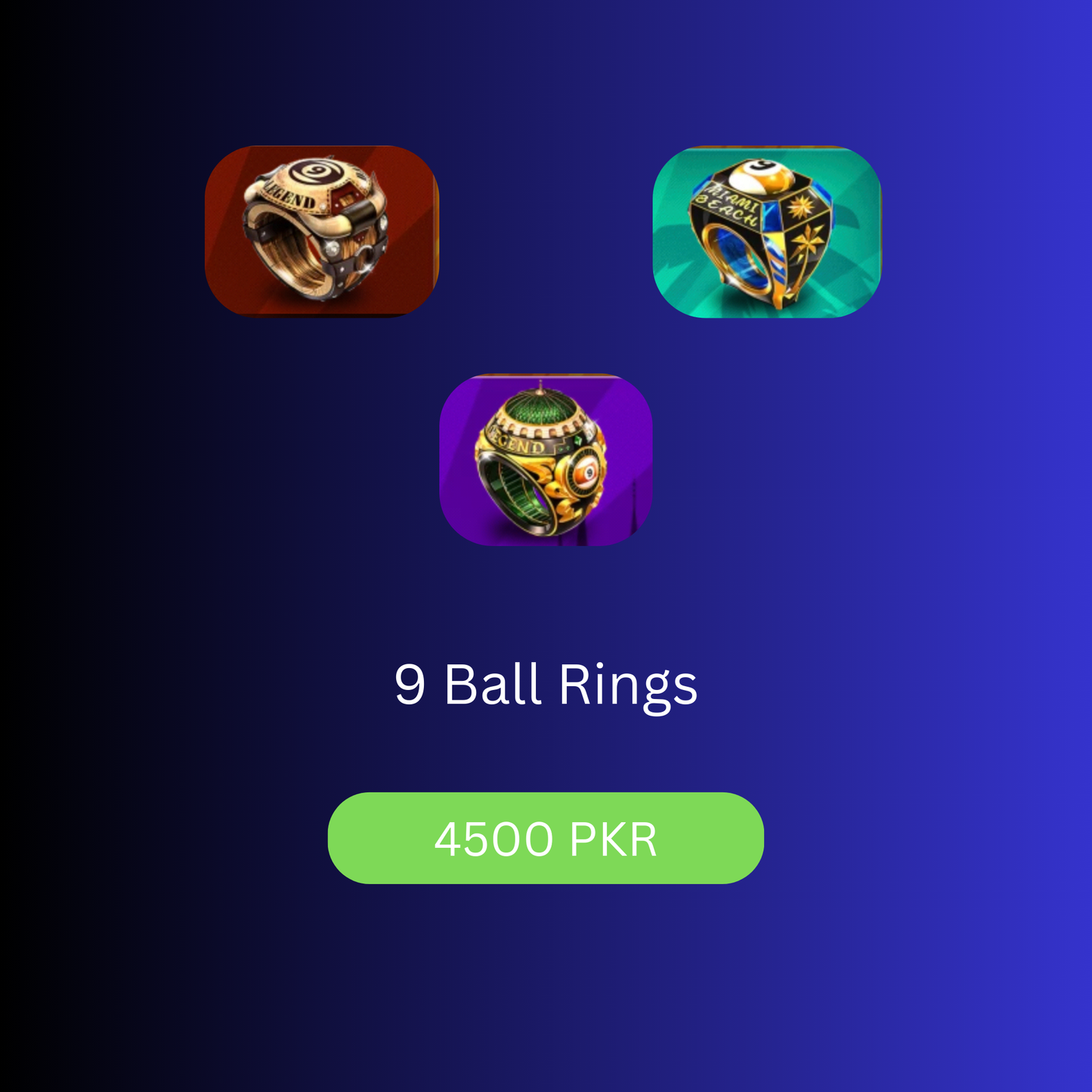 9 ball rings